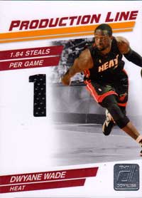 Production Line Materials Stat Die-Cuts /399 Dwyane Wade