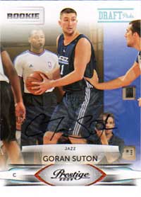 Rookie Auto-Goran Suton