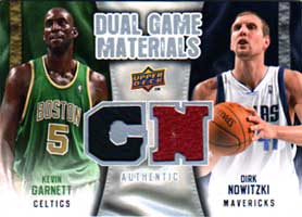 Dual Game Materials-K.Gernett/D.Nowitzki