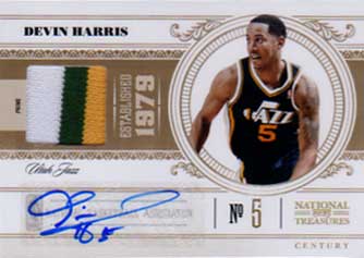 Devin Harris patch auto