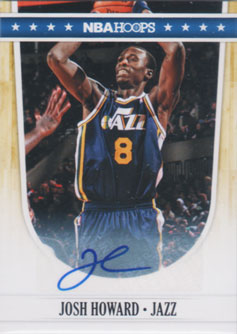 Josh Howard panini auto