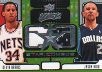 08-09 UD MVP Jersey devin harris / jason kidd