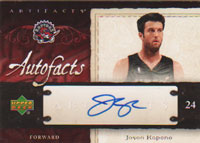 07-08 UD Artifacts  Auto Jason Kapono