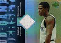 06-07 UD Reserve Game Jersey Rashad McCants