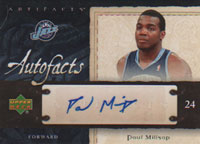 07-08 UD Artifacts  Auto Paul Millsap