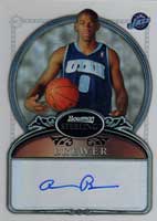 06-07 Bowman Sterling Auto RC Refractor Ronnie Brewer /199