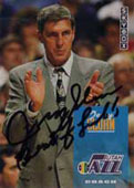 Jerry Sloan サインカード