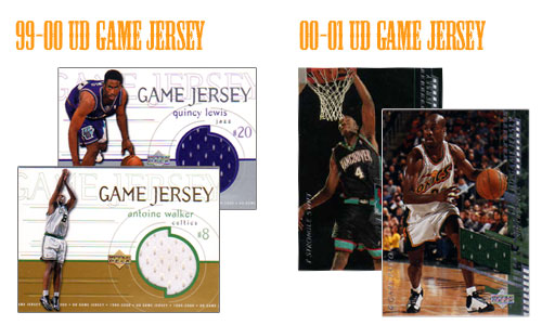 Upper Deck Game Jersey 99-00&00-01